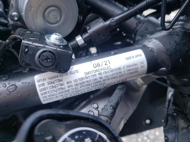 2022 YAMAHA YZFR7 JYARM38E5NA001638