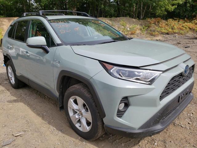 Salvage cars for sale from Copart Lyman, ME: 2021 Toyota Rav4 XLE