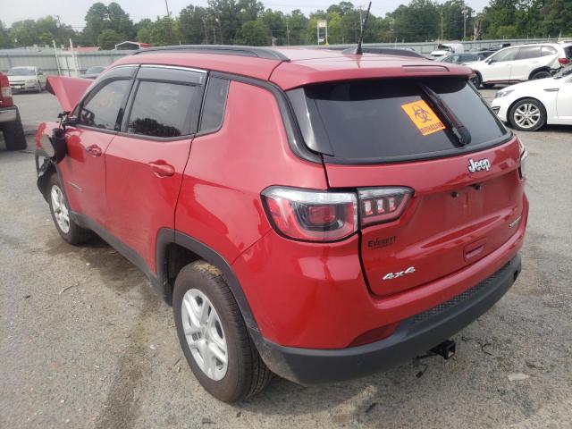 3C4NJDAB3JT483353 | 2018 Jeep compass sport