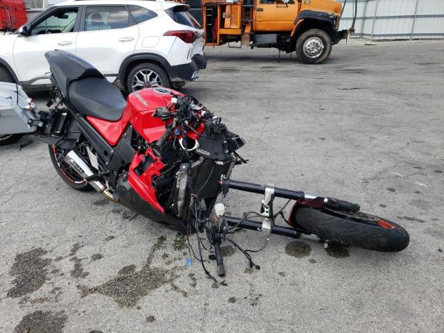 Salvage Motorcycles for parts for sale at auction: 2013 Kawasaki ZX1400 E