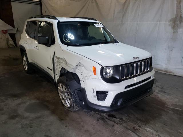 Salvage cars for sale from Copart Ebensburg, PA: 2019 Jeep Renegade S
