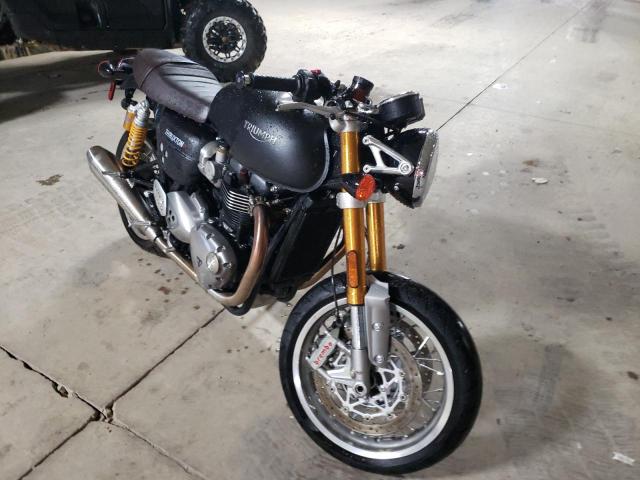Salvage cars for sale from Copart Columbus, OH: 2018 Triumph Thruxton 1