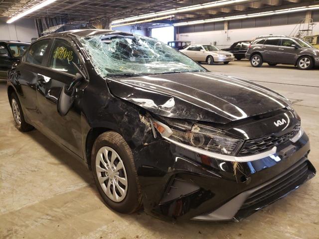 Salvage cars for sale from Copart Wheeling, IL: 2022 KIA Forte FE