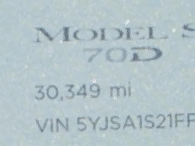 2015 TESLA MODEL S 70 5YJSA1S21FF083877
