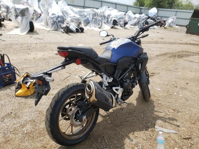 2022 HONDA CBF300 NA MLHNC5553N5200604