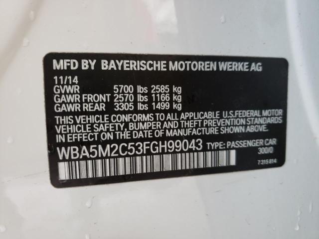2015 BMW 535 IGT WBA5M2C53FGH99043