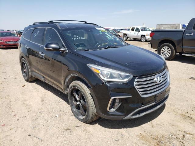 Salvage cars for sale from Copart Amarillo, TX: 2017 Hyundai Santa FE S