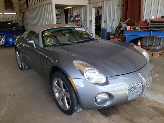 Salvage cars for sale from Copart Longview, TX: 2007 Pontiac Solstice