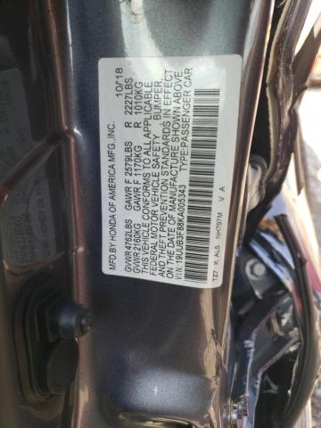 2019 ACURA TLX ADVANC 19UUB3F88KA005343