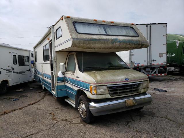 Salvage trucks for sale at Woodhaven, MI auction: 1994 Rockwood Motorhome