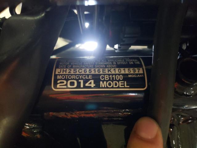 2014 HONDA CB1100 JH2SC6516EK101597