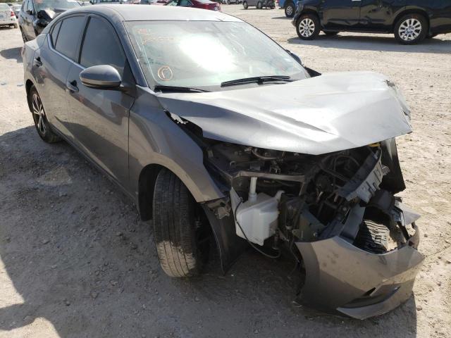 Salvage cars for sale from Copart Temple, TX: 2020 Nissan Sentra SV