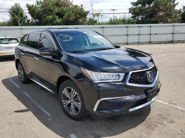 Salvage cars for sale from Copart Moraine, OH: 2017 Acura MDX