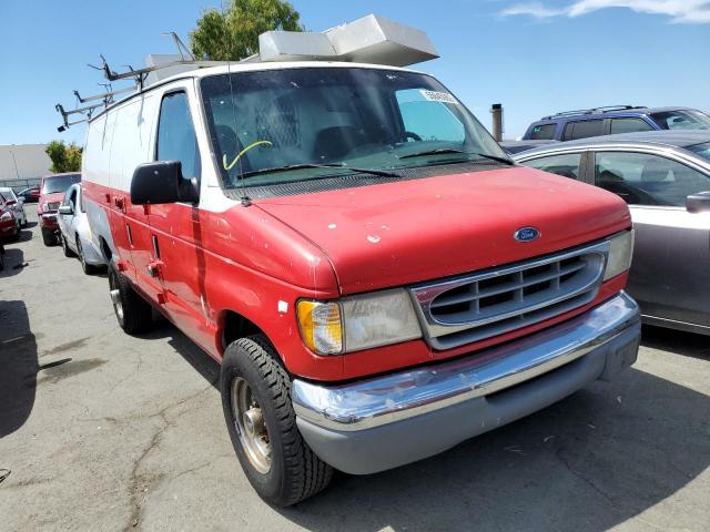 Ford Econoline salvage cars for sale: 1999 Ford Econoline E350 Super Duty Van
