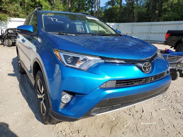 Salvage cars for sale from Copart Knightdale, NC: 2017 Toyota Rav4 XLE