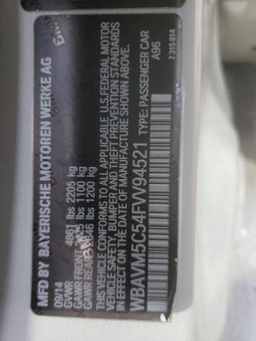 2015 BMW X1 XDRIVE3 WBAVM5C54FVV94521
