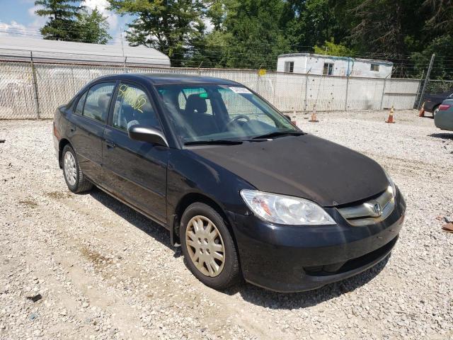 Salvage cars for sale from Copart Northfield, OH: 2004 Honda Civic