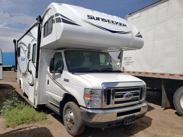 Salvage trucks for sale at Brighton, CO auction: 2019 Ford Econoline