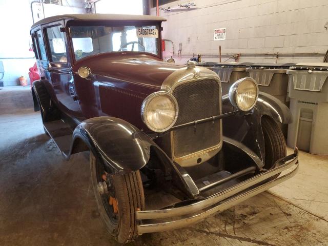 Salvage cars for sale from Copart Wheeling, IL: 1928 Studebaker Commander