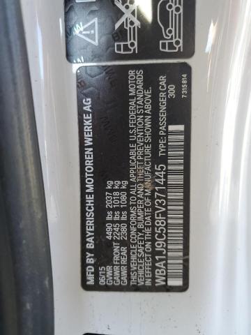2015 BMW M235XI WBA1J9C58FV371445