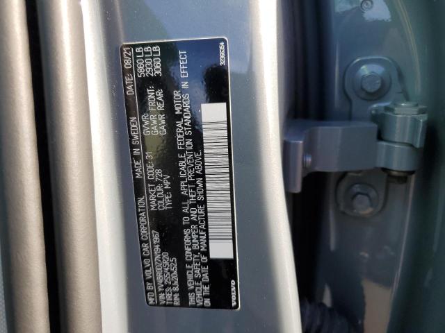 2022 VOLVO XC60 T8 RE YV4BR0DZ7N1941967
