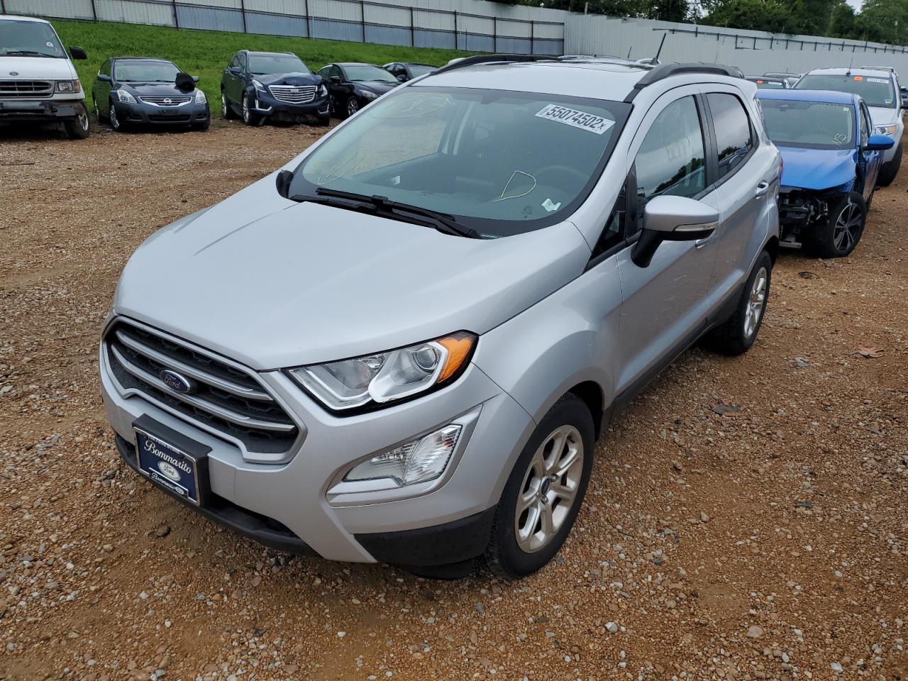 MAJ3P1TE3JC207834 2018 Ford Ecosport Se