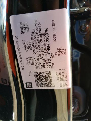 2022 GMC CANYON ELE 1GTG6CEN6N1220876