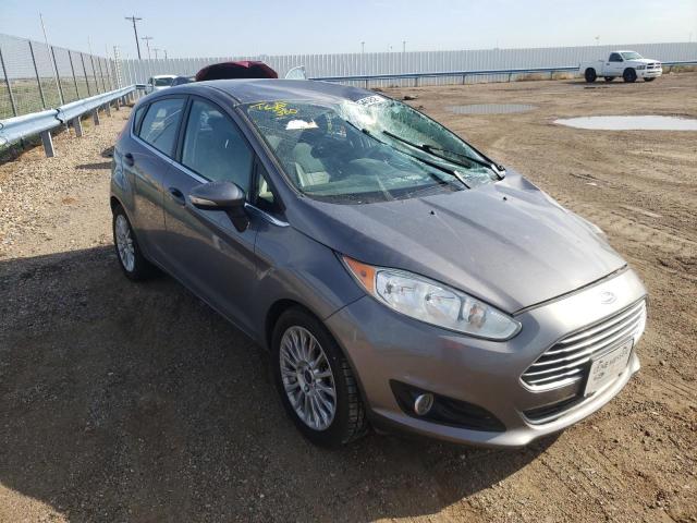 Salvage cars for sale from Copart Amarillo, TX: 2014 Ford Fiesta Titanium