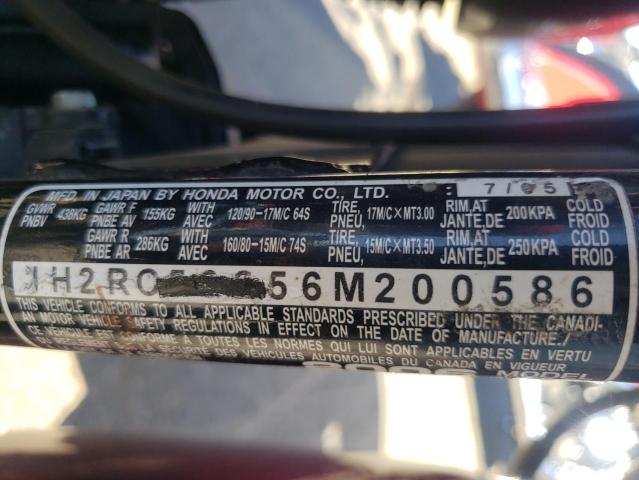 2006 HONDA VT750 C JH2RC50256M200586
