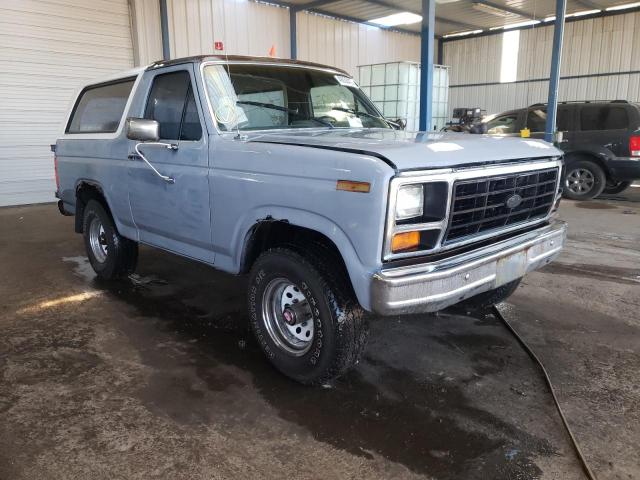 Ford salvage cars for sale: 1984 Ford Bronco U10