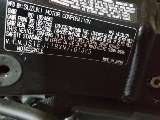 2022 SUZUKI GSX1300 RR JS1EJ11BXN7101385