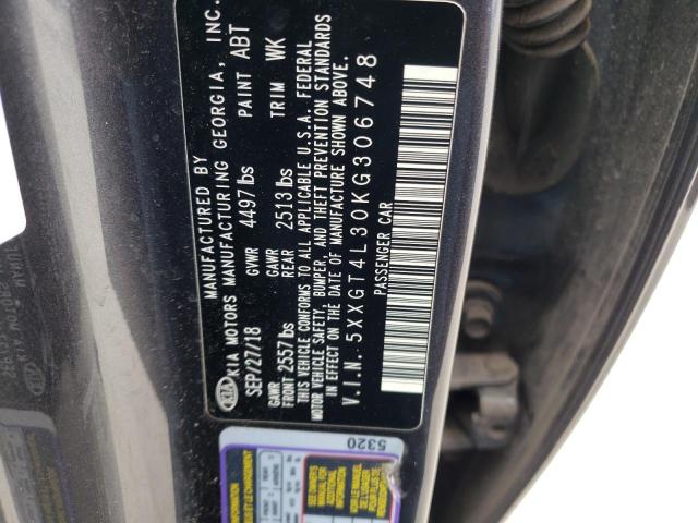 5XXGT4L30KG306748 KIA Optima Lx