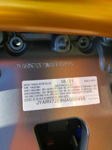 2021 YAMAHA MT09 D JYARN72E9MA000455
