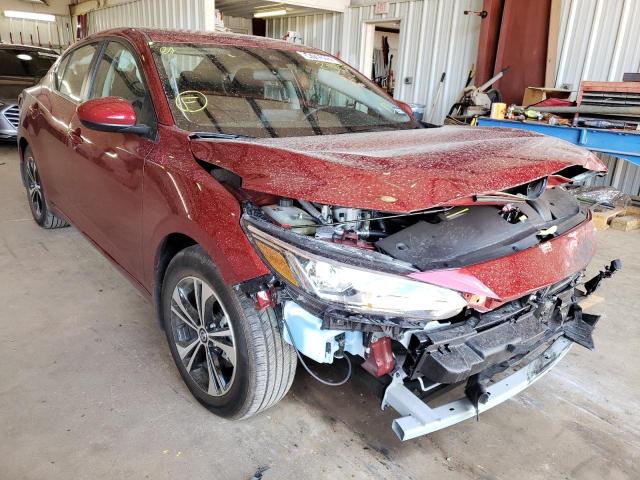 Salvage cars for sale from Copart Longview, TX: 2022 Nissan Sentra SV