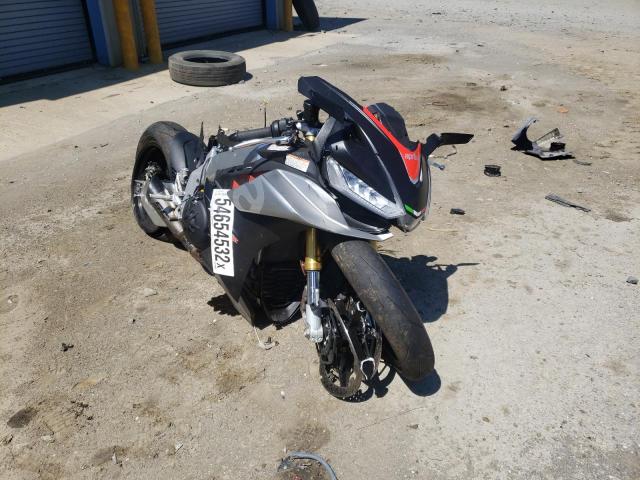 Salvage cars for sale from Copart Waldorf, MD: 2021 Aprilia RSV4 1100