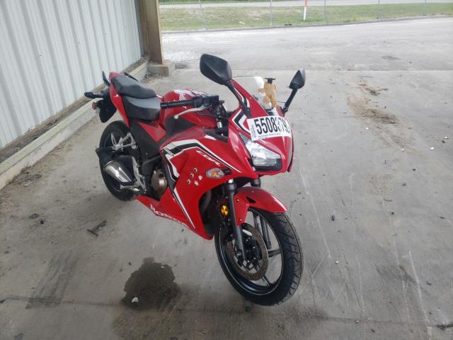 Salvage cars for sale from Copart Gaston, SC: 2021 Honda CBR300 R