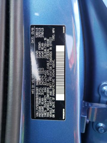 2019 VOLVO XC60 T5 R- LYV102RM9KB184981