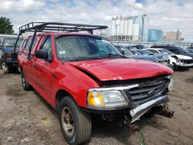 Salvage cars for sale from Copart Chicago Heights, IL: 2002 Ford F150