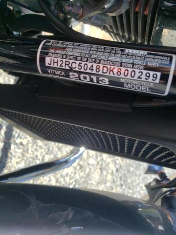 2013 HONDA VT750 CA JH2RC5048DK800299