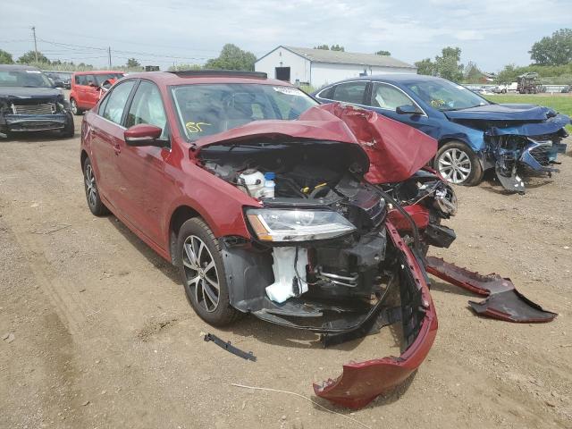 Salvage cars for sale from Copart Columbia Station, OH: 2018 Volkswagen Jetta SE