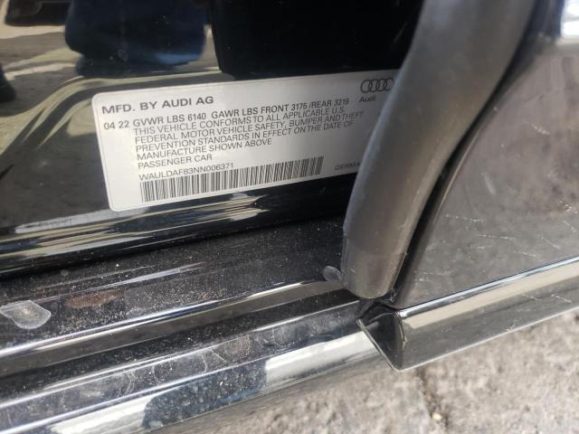 2022 AUDI A8 L WAULDAF83NN006371