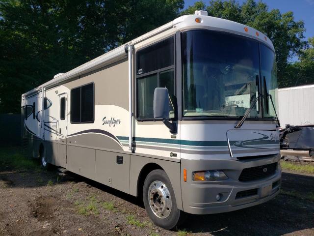 Salvage trucks for sale at New Britain, CT auction: 2003 Itasca Motorhome