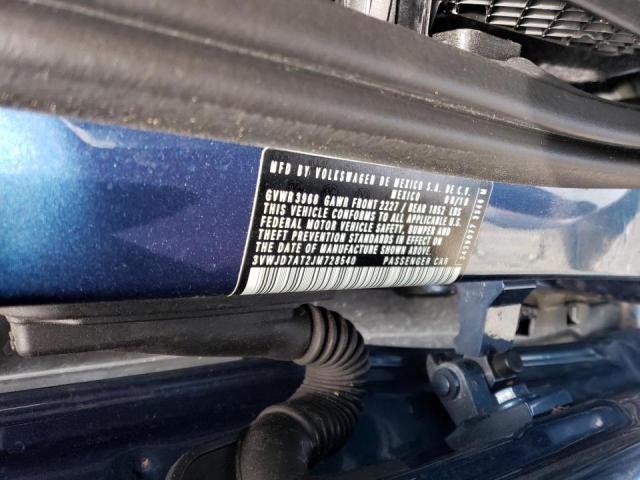 2018 VOLKSWAGEN BEETLE SE 3VWJD7AT2JM728540