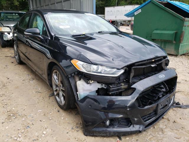 Salvage cars for sale from Copart Midway, FL: 2014 Ford Fusion Titanium