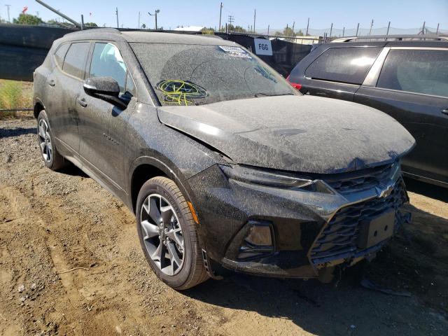 Salvage cars for sale from Copart San Martin, CA: 2022 Chevrolet Blazer RS
