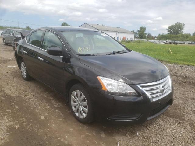 Salvage cars for sale from Copart Columbia Station, OH: 2014 Nissan Sentra S