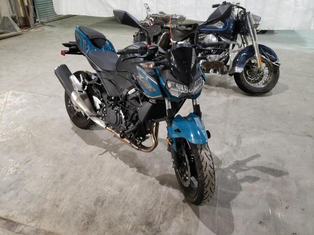 Salvage cars for sale from Copart Leroy, NY: 2021 Kawasaki ER400 D
