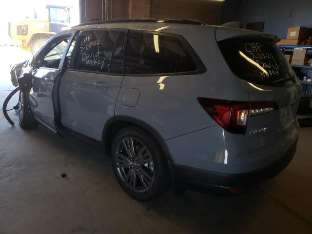 2022 HONDA PILOT SPOR 5FNYF5H38NB031695