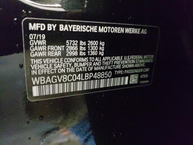 2020 BMW M850XI WBAGV8C04LBP48850