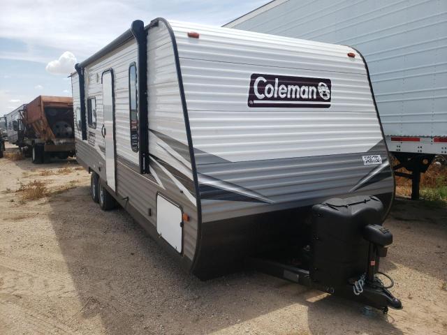 Coleman Travel Trailer salvage cars for sale: 2021 Coleman Travel Trailer